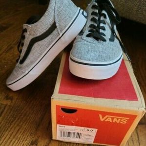 Vans Ward/Old Skool Low-Top Grey Size 6